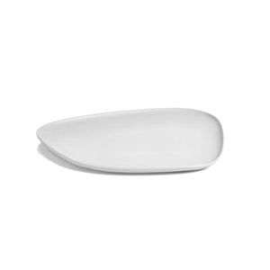 Zodax Large Skive Organic Ceramic Platter- White CH-6283SALE