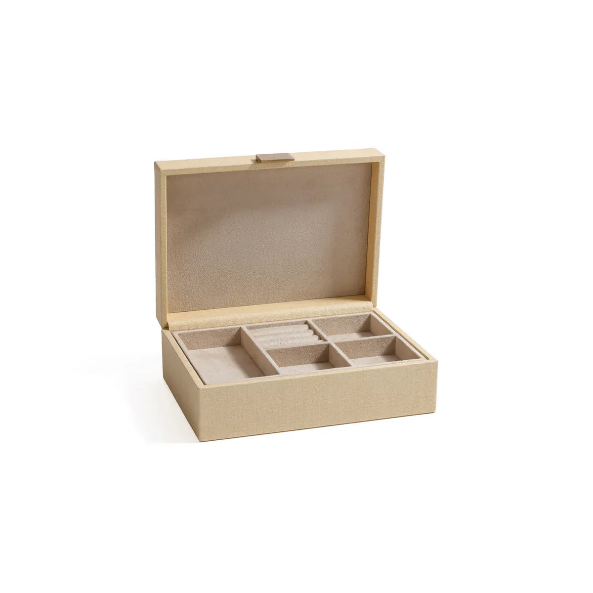 Zodax Linea Light Natural Raffia Jewelry Box Jewelry Box IN-8462