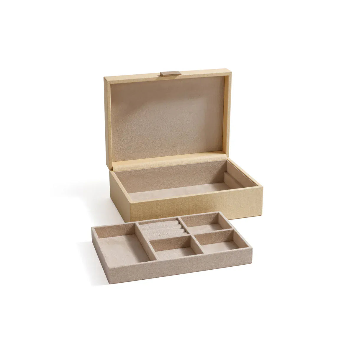 Zodax Linea Light Natural Raffia Jewelry Box Jewelry Box IN-8462