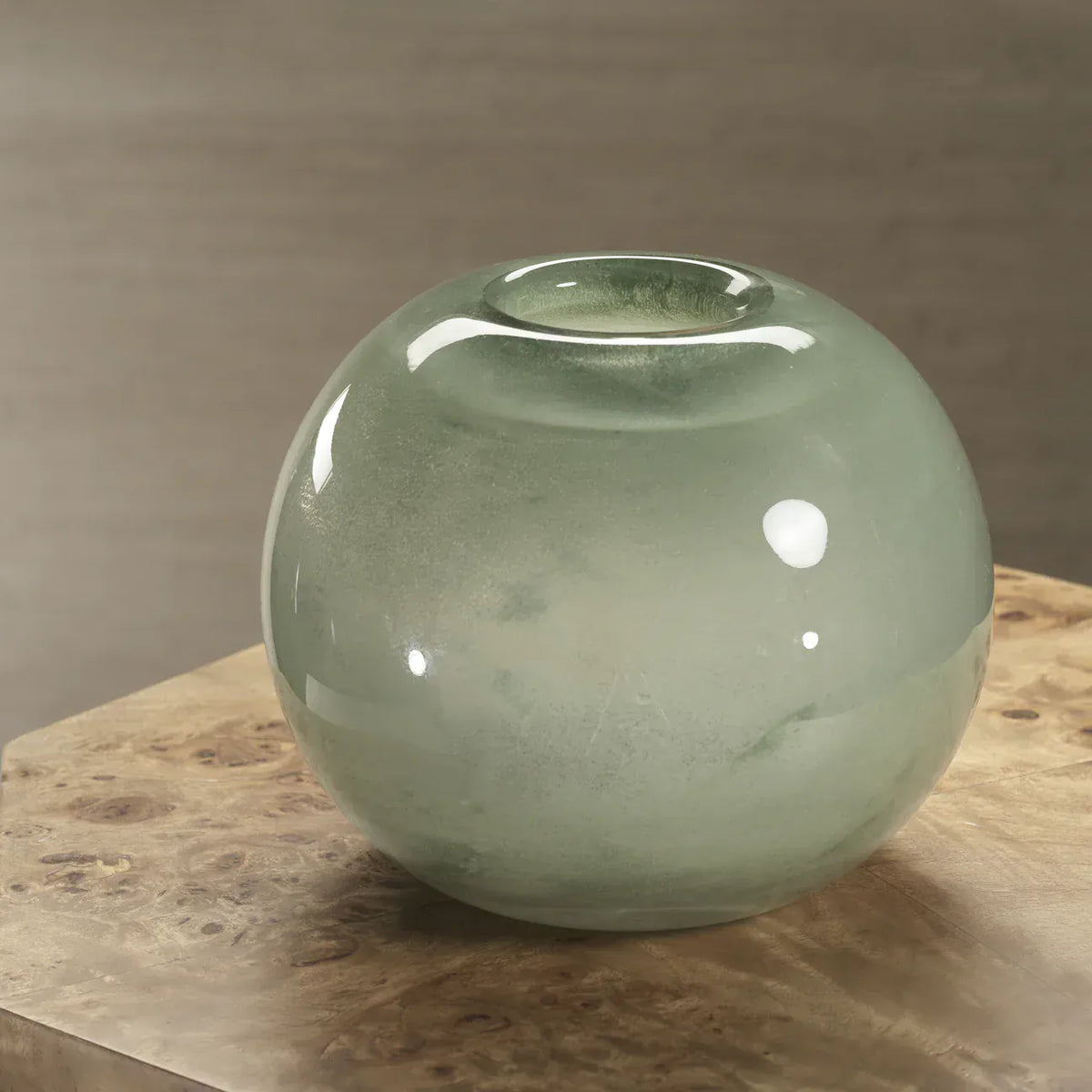 Zodax Lumen Sage Blown Glass Vase Vase CH-7847