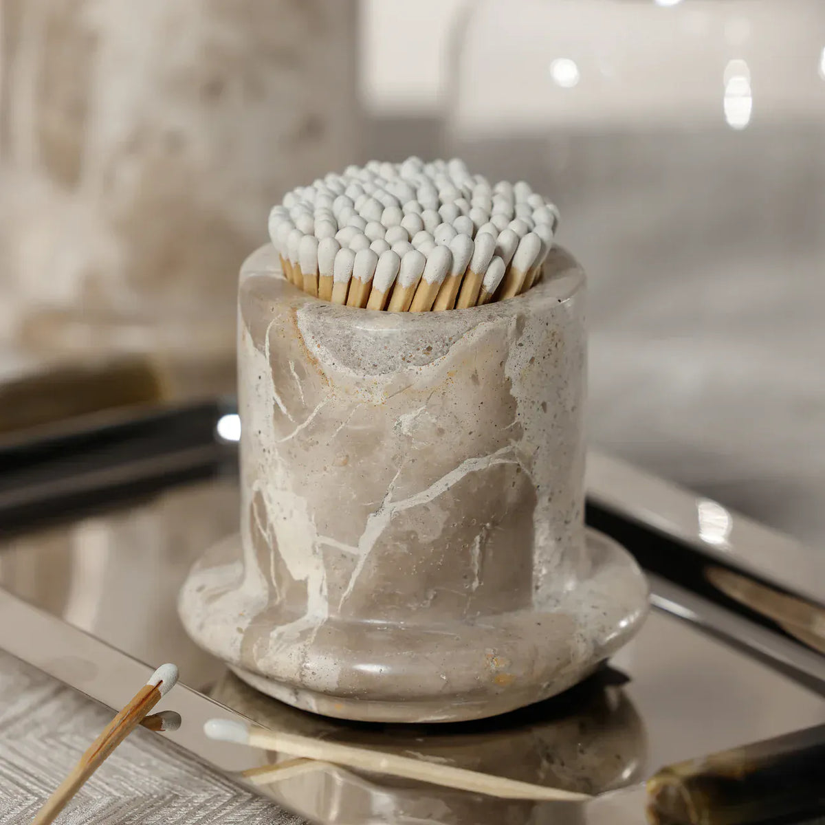 Zodax Marbella Light My Fire Matches - 150 Pack Candle Accessories