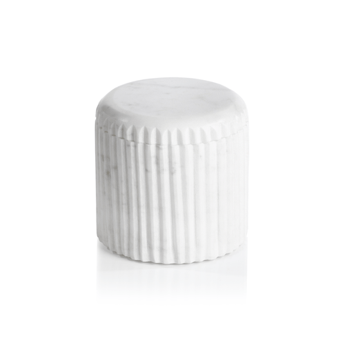 Zodax Marmo Marble Lidded Container in-6456