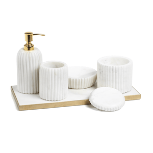 Zodax Marmo Marble Soap Dish Soap Dishes & Holders in-6455