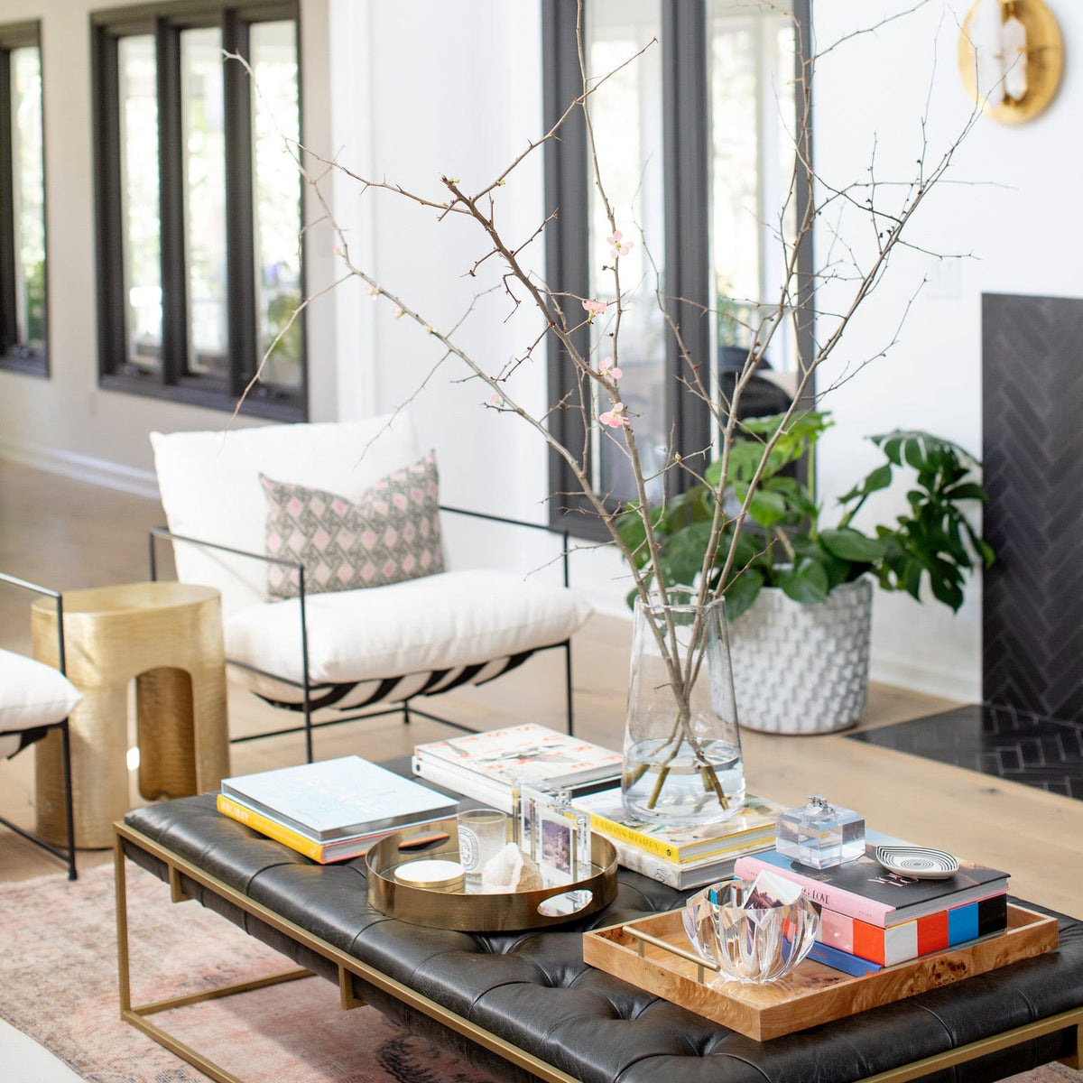 Zodax Medium Burl Wood Rectangular Tray Decorative Trays VT-1331