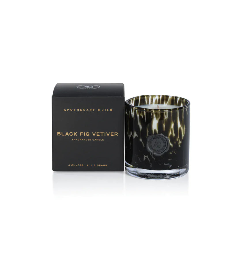 Black Fig Opal Glass Candle