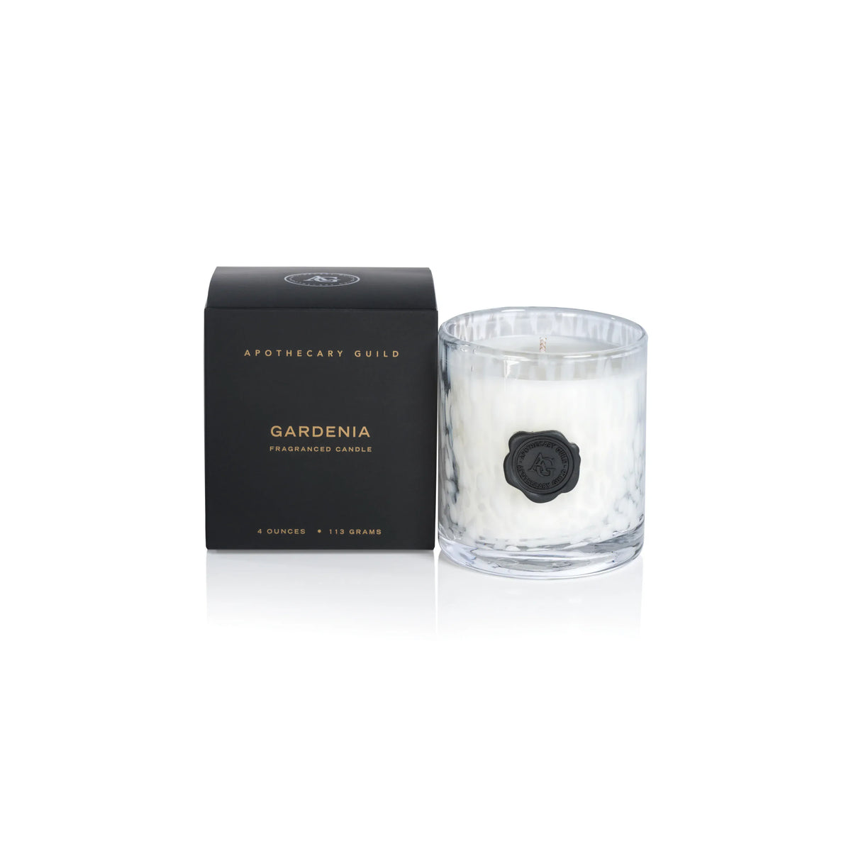 Zodax Mini Gardenia Opal Glass Candle Candles IG-2855