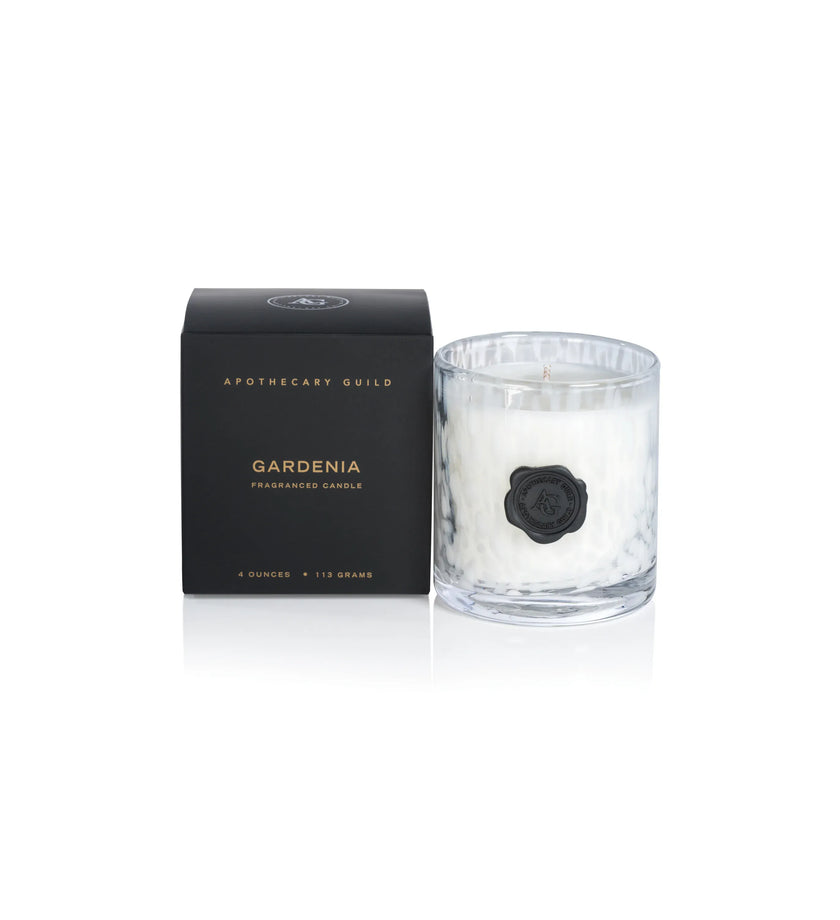 Gardenia Opal Glass Candle
