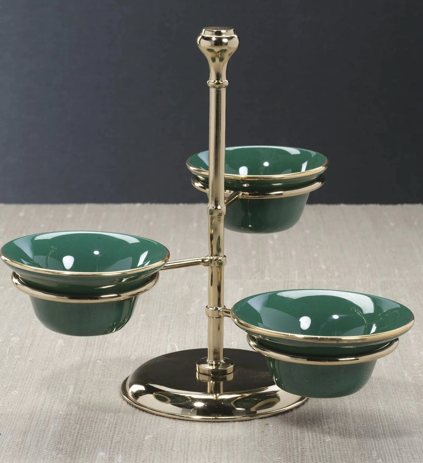 Monte Napoleone 3-Tier Condiment Bowl Set - secondary