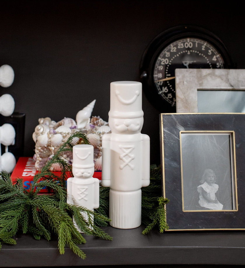 Decorative Ceramic Soldier - Matt White - secondary