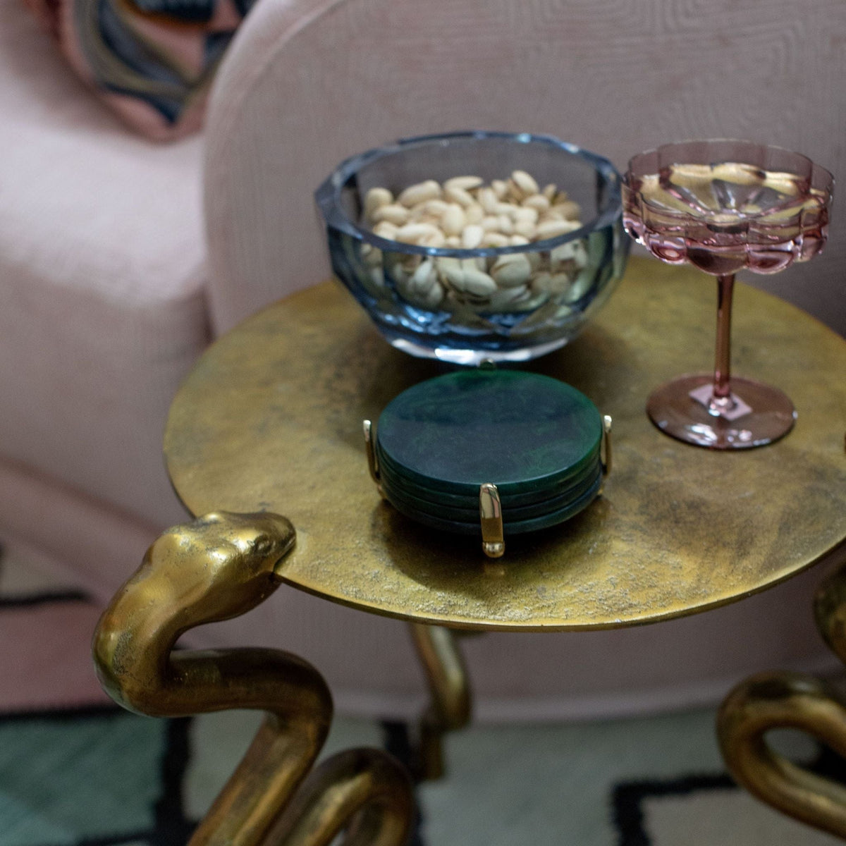 Zodax Rocco Handblown Coupe Glassware