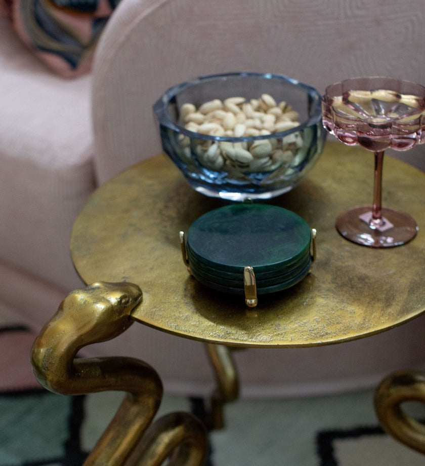 Spiga Set of 4 Coasters on Stand - secondary