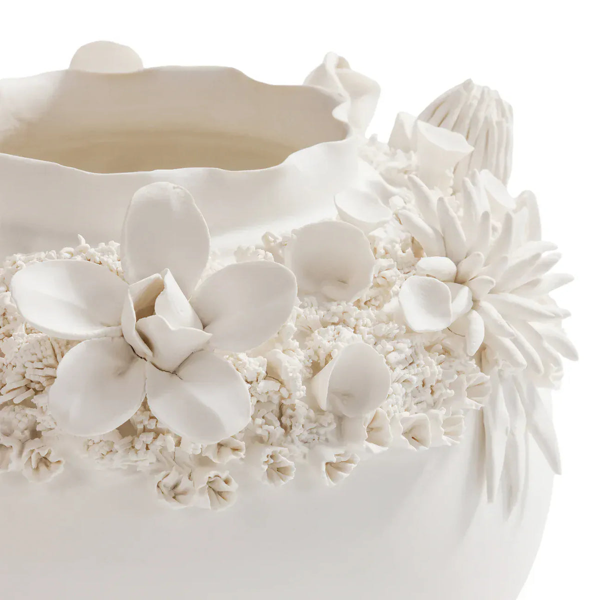 Zodax Shellstone Handmade Ceramic Vase Vase CH-8351