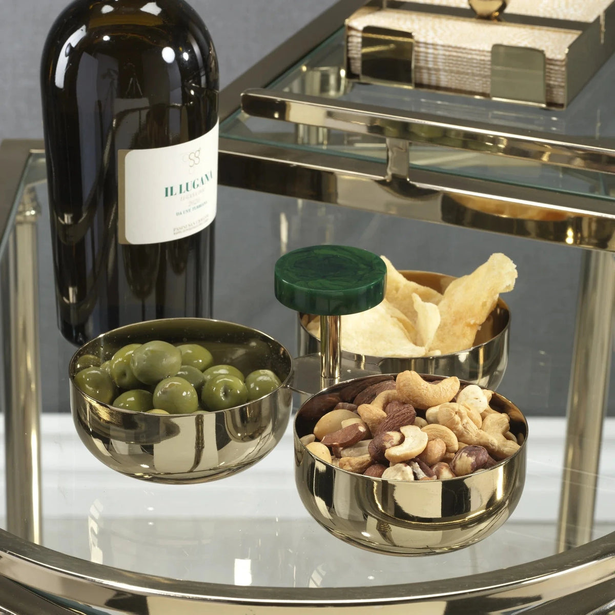 Zodax Spiga Condiment Set Serving Platters IN-8108