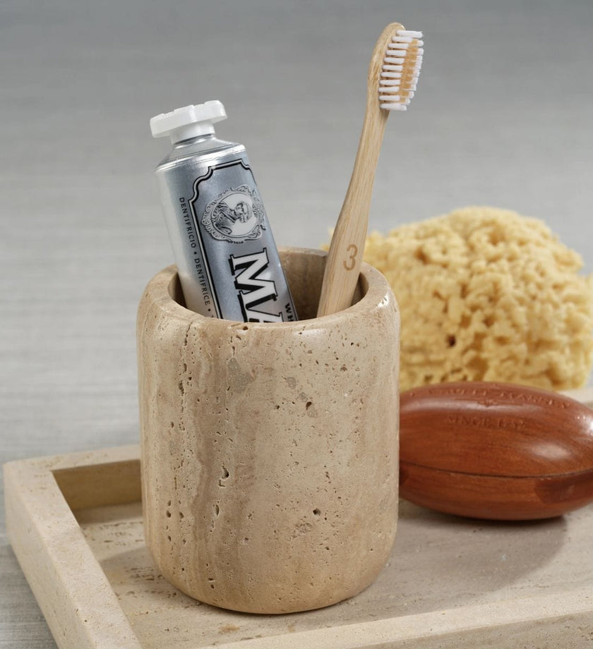 Travertine Marble Tumbler - secondary
