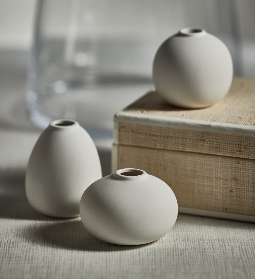 Tresco Clay Bud Vases - secondary